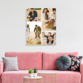 シンプル4枚 キャンバスプリント (インサイチュ (リビング))