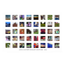 シンプル40平方モダン写真メモリコラージュ