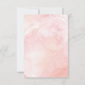 シンプル40歳と素晴らしいフォトバラ金ゴールド40歳の誕生日 招待状 (裏面)