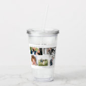 シンプル5モダンフォトグリッド アクリルタンブラー (裏面)