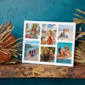 シンプル6フォトコラージュ フォトプラーク (側面)