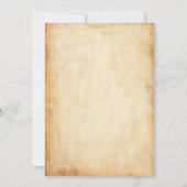 シンプル80歳エレガント誕生日パーティー 招待状 (裏面)