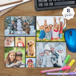 シンプル8 Photo Collage マウスパッド<br><div class="desc">様々な形状とサイズのパーソナライズされた8写真を備えた簡単ーからアップロードされたフォトコラージュテンプレートを使用しカスタムて、独自のカラーグリッドフォトマウスパッドを作成し、さまざまな被写体に対応する水平および垂直の両方。ファミリ名、個々の名前、モノグラム、またはその他の文字のEDITを使用してパーソナライズしクリックて、文字・オーバーレイを追加する。サポート：デザインの変更やカスタマイズ、色の変更や他の製品へのデザインの転送で救済は、下のZazzleチャットメッセージタブを介してデザイナーのBEFORE ORDERINGまたは電子メールmakeitaboutyoustore@gmail.com経由で連絡す。</div>