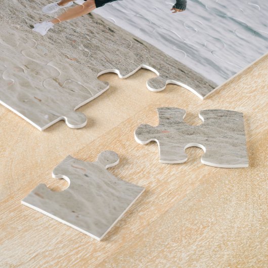 シンプル9枚の写真のパーソナライズされたパズル ジグソーパズル (側面)