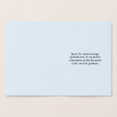 シンプル「あはっきりしたりがとう救済!」 カード (内部)