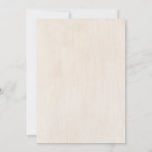 シンプル おしゃれな カレンダー 日付変更 セーブザデート (裏面)