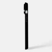 シンプル おしゃれ 名前入り モダン ミニマル iPhoneケース (左側面)
