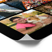 シンプル お好み 70 枚 写真 コラージュ オーダーメイド 作成 ポスター (角)
