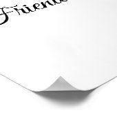 シンプル お1枚特別フォト ライフセレブレーション ポスター (角)