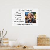 シンプル お1枚特別フォト ライフ セレブレーション ポスター (キッチン)