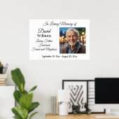 シンプル お1枚特別フォト ライフ セレブレーション ポスター (ホームオフィス)