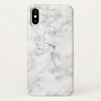 シンプル|の最小主義の大理石の電話箱の*Must Have* iPhone X ケース