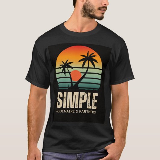 シンプル・アドベンチャー Tシャツ (正面)