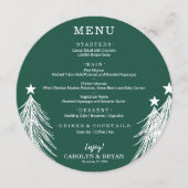シンプル エレガント エメラルド メニュー (正面)