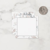 シンプル エレガント ノートカード (正面/裏面インサイチュ)