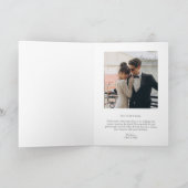 シンプル エレガント フォト ノート ウェディング (内部)