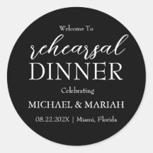 シンプル エレガント 前夜 彩排 ディナー