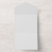 シンプル オールインワン招待状 (内側)