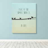 シンプル キャンバスプリント (インサイチュ (ウッドフロア))