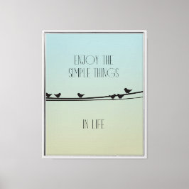 シンプル キャンバスプリント