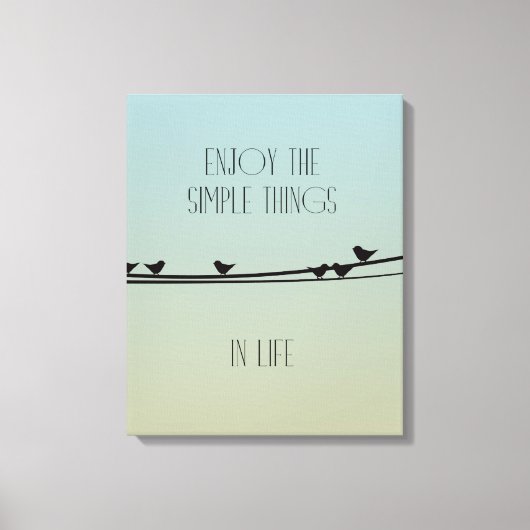 シンプル キャンバスプリント (正面)