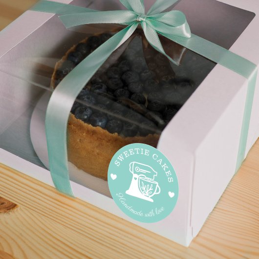 シンプル、クリーン&ミニマルスタイルベーカリースタンドミキサー ラウンドシール