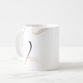 シンプル コーヒーマグカップ (正面左)
