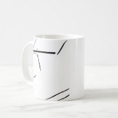 シンプル コーヒーマグカップ (正面左)