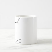 シンプル コーヒーマグカップ (中央)