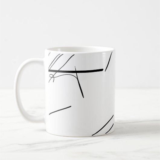 シンプル コーヒーマグカップ (左)