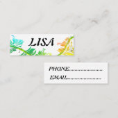 シンプル コーリングカード (正面/裏面)