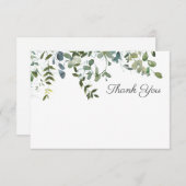 シンプル サンキューカード (正面/裏面)