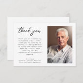 シンプル サンキューカード (正面/裏面)