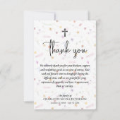 シンプル サンキューカード (裏面)