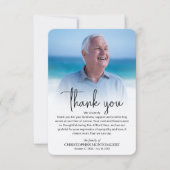 シンプル サンキューカード (正面)