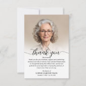 シンプル サンキューカード (正面)