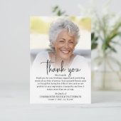 シンプル サンキューカード (スタンド正面)