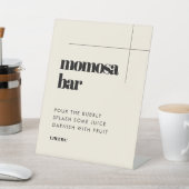 シンプル&シエレガントック桃佐バー 台座サイン (インサイチュ)