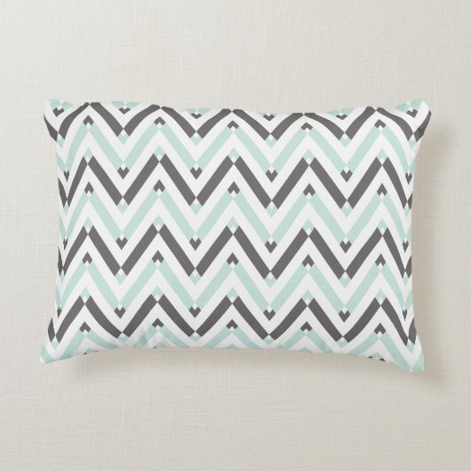 シンプル&シック幾何学模様 アクセントクッション (裏面)