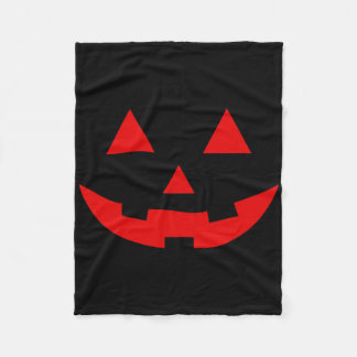 シンプル スイカ ジャック・オ・ランタン 夏 ハロウィン フリースブランケット