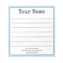 シンプル スカイブルー レトロ お名前追加 ライン入り