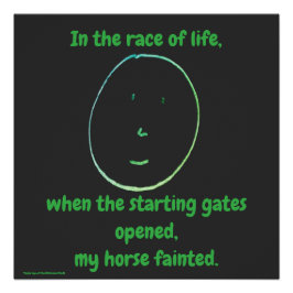 "シンプル・セイズ - #1" 面白い名言・ジョーク・ユーモア ポスター