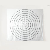 シンプル タペストリー (正面(横))