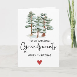 シンプル トゥ マイ グランドペアレンツ メリー クリスマス フォールド