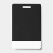 シンプル ネーム 日付 VIP オールアクセスパス コンサート バッジ (裏面)