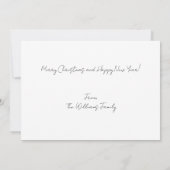 シンプル ノートカード (裏面)