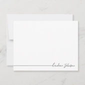 シンプル ノートカード (正面)