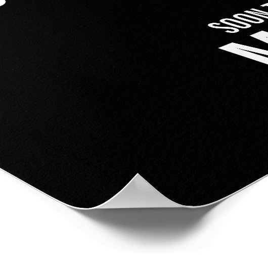 シンプル ハウ メニー キッセス ブライダルシャワー ゲーム ポスター (角)