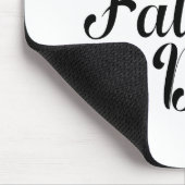 シンプル・ハッピーファーザー・デイ・カリグラフィー |マウスパッド マウスパッド (コーナー)