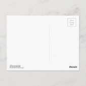 シンプル ハート カラー グラデーション オンブレ テクスチャー テクスチャード ポストカード (裏面)